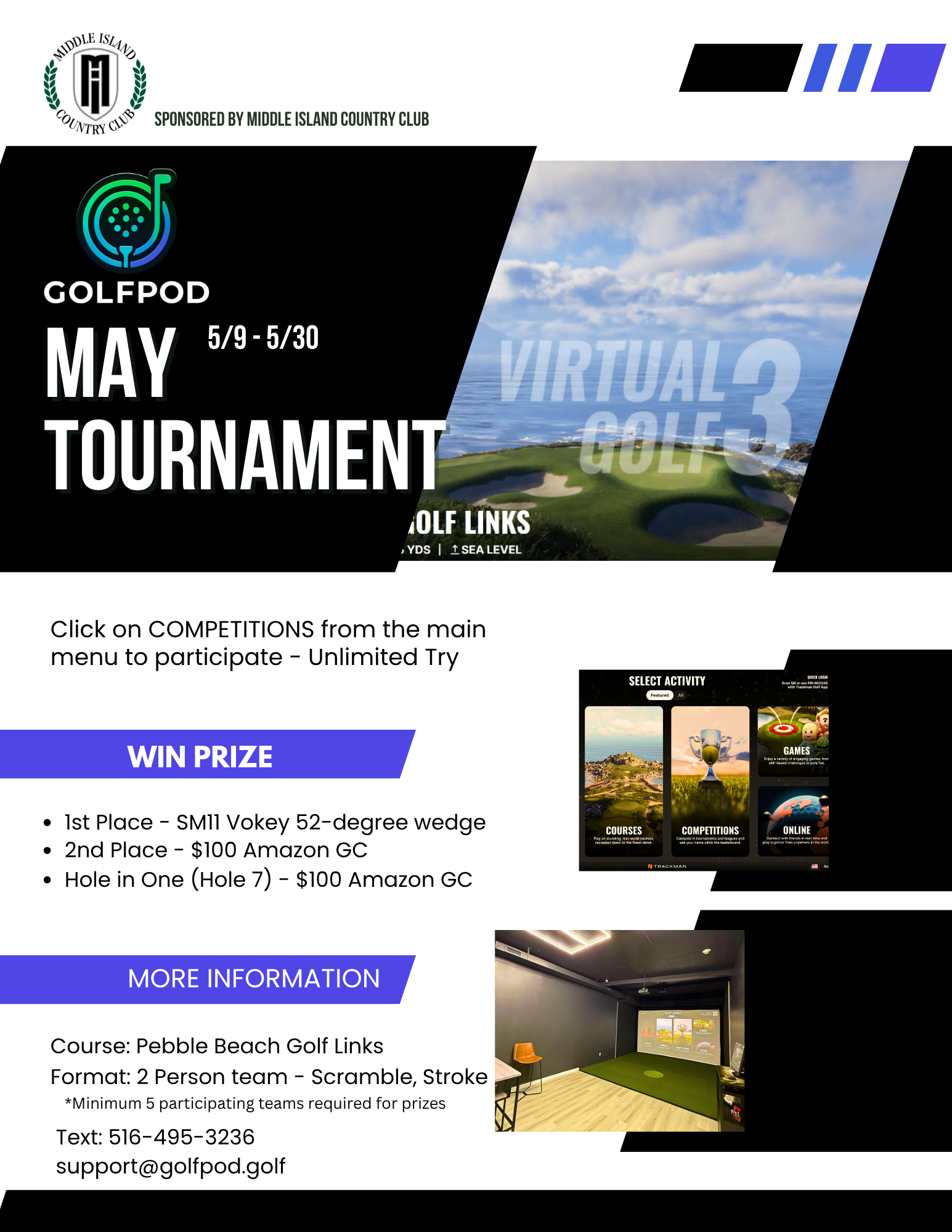 2026 May Tournament flyer